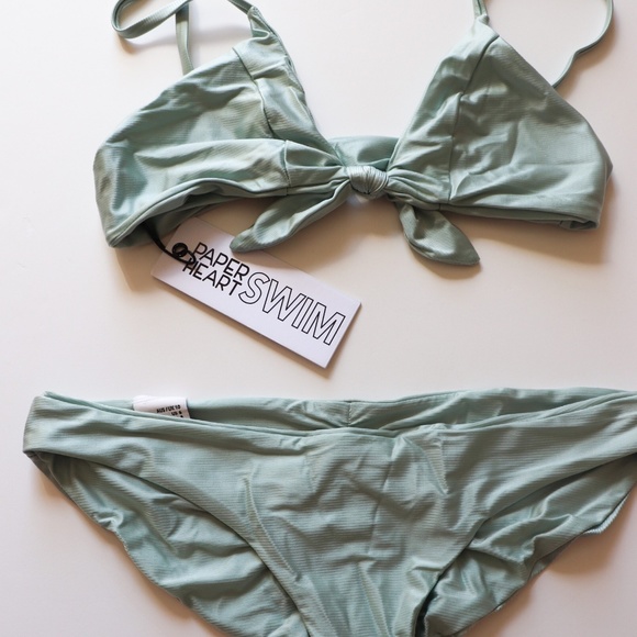 Paper Heart Swim Juniors Mint Set Size 6 - Picture 1 of 5
